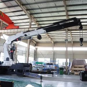 Factory Bob-Lift Small Boat Marine Cranes Ship 12-25 Ton Floating Crane with Hydraulic Winch - Jiangsu Bob-Lift Group Limited. - China