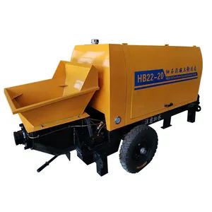 Electric Diesel Power Trailer Concrete Pump Machine Concrete Mortar Spray Machine - Xingtai Hongyin Machinery Manufacturing Co., Ltd. - China