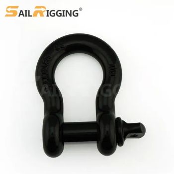 Lifting Shackle Heavy Duty 3/4'' D Ring Shackle for Trailer G209 Us Type Forged Screw Pin Shackle - Qingdao Sail Rigging Co., Ltd. - China