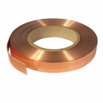 Copper Strip Roll, For Industrial,construction,Earthing, Thickness: 1-6 mm - Shiv Metal & Fastners - India