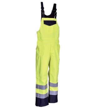 Mens Safety Work Trousers Multiple Pockets Reflective Hi Vis Workwear Pants Orange Work Clothes - Fuzhou Rongyuanda Garment Co., Ltd. - China