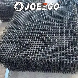 High Tensile Mining Quarry Rock Stone Sand Sieve Crusher Vibrating Screen Mesh 65mn Manganese Steel Woven Crimped Wire Mesh - Joesco Hebei Metal Products Inc - China