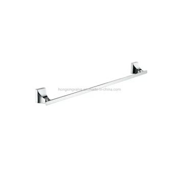 Bathroom Brass Chrome Plate Easy Install Single Towel Bar MOQ 1000 OEM Accept Origin China Color Silver Sample Accept Model NO. - Hongxing Manufacturing Group Ltd. - China