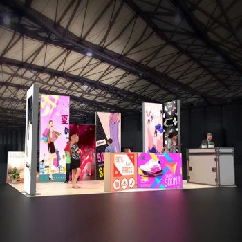 Factory Professional Custom Modern Illuminated Frame Mangetic Signs Double Single Side Frameless Advertising Light Boxes - TIANYU EXHIBITION EQUIPMENT & MATERIALS CO.,LTD. - China