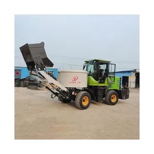 Small 1.2cbm Self-Loading Concrete Mixers Factory Hot Sale Self-Feeding Walking Mixer Truck - Shandong Xiangjin International Trade Co., Ltd. - China