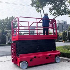 16m Scissor Lift Elevator Platform Movable Truck Portable Battery Power Hydraulic Aerial Lifting Table Electric Scissor Lifts - Shandong China Coal Industrial & Mining Supplies Group Co., Ltd. - China