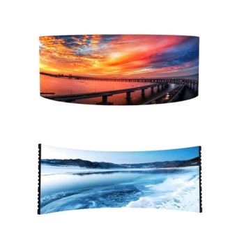 Indoor Outdoor Chinese Advertising Flexible LED Video Wall Display Screen TV Panel Module for Sign Outside - Nanjing Chechi Technology Co., Ltd. - China