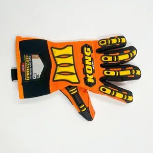 Long Finger Rescue Climbing Kong Oilfield Gas Industrial Safety Work Impact Gloves - Guangzhou 247 International Co., Ltd - China