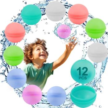 AI-MICH Custom Summer Pool Rubber Water Soft Silicone Quick Fill Outdoor Balloons - Shenzhen Ai-Mich Science And Technology Limited - China