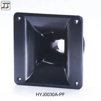 PF Professional Audio Speaker Horn 155L*155W*90h 1" (0030A) Material PF Throat 1 Inch Trademark N/A HS Code 85189000 Model NO. HYJ0030A-PF - Guangzhou J. Sound Audio Equipment Parts Co., Ltd. - China