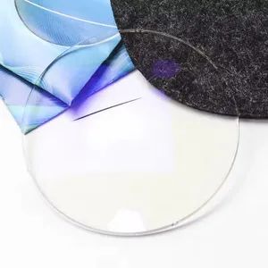Optical Lenses Middle Index Cr39 1.56 Nk55 Monomer Single Vision Lens Ophthalmic Eyeglass Lenses - Shanghai Muqing Optical Glasses Co., Ltd. - China