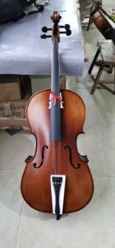 Advanced Cello Solid Spruce Top Little Figured Maple Back & Side Ebony Fingerboard Sch100 - Super Music Co., Ltd. - China