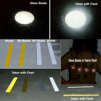Reflective Transparent Glass Beads for Road Paint Origin China Round Rate ≥80% Trademark XINLI Certification ISO Standard - Zhengzhou Xinli Wear-Resistant Material Co., Ltd. - China
