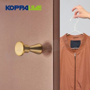 Koppalive Custom Metal Brass Novelty Towel Robe Hooks Wall Mounted Coat Hook for Kitchen Bathroom - Zhejiang Zhangshi Hardware Co., Ltd - China