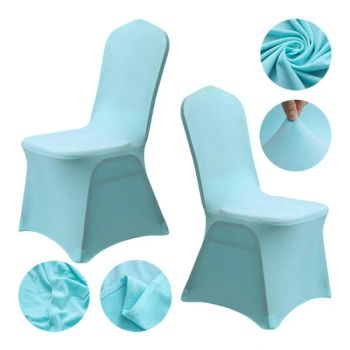 Premium Quality Spandex Chair Cover Hotel Birthday Party Banquet Elastic Stretch Chair Cover - Shaoxing City Xinlan Textile CO., LTD. - China