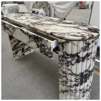Calacatta Viola Marble Long Console Tables - XIAMEN KA UNITED IMP. & EXP. CO., LTD. - China