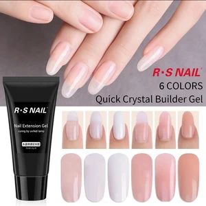 OEM ODM Nail Gel 6 Colors Nail Art Soak off Gel Polish UV LED Hard Gel Nail Extension Gel - Heyuan Ransheng Innovative Materials Co., Ltd. - China