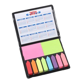 Notebook Pad, Memo Pad with Calendar and Leather Cover, Desk Note Pad, Sticky Pad Set, Promotional Sticky Note - GOOD IDEA PROMOTION LIMITED - China
