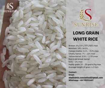 LONG GRAIN WHITE RICE  – product photo, Dried Long-Grain Rice products found from trusted suppliers, wholesalers, manufacturers & exporters Listing