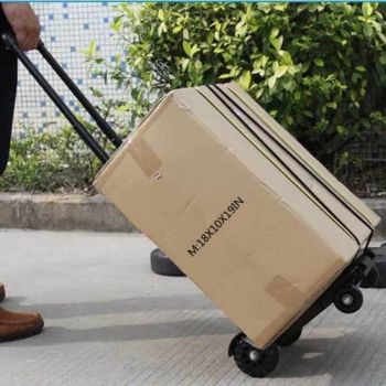 Folding Luggage Cart Lightweight Compact Folding Travel Trolley Hand Truck Luggage Folding Trolley Folding Hand Cart Travel Trolley - Zhejiang Leader Industry&Trade Co., Ltd. - China