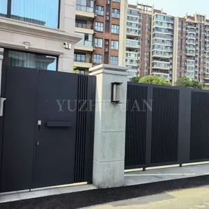 Aluminum Privacy Outdoor Fence Plate House Security Metal Aluminum Horizontal Slats Garden Yard Fence - Yuzhiyuan (Henan) Metal Technology Co., Ltd - China