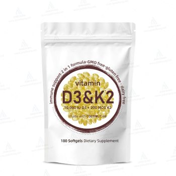 GMP COA HALAL NSF certificated factory seasonal multi vitamin supplement muscle bone health immune support soft capsules vitamin d3 k2 softgel  - Jiabeikang (Guangzhou) Pharmaceutical Holdings Co., Ltd. - China