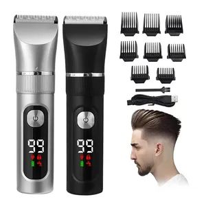 Professional Hair Beard Trimmer Grooming Kit Barber Haircut Shaving Electric Razor Shaver Hair Clippers for Men - Wenzhou Hexi Electronic Technology Co., Ltd. - China