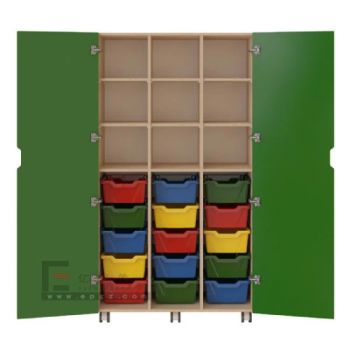 Wooden School Bag Cabinet Kids Room Cabinets Kids Storage Cabinet - Guangdong Everpretty Furniture Co., Ltd. - China