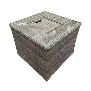 Modern Outdoor Furniture Coffee Table with Rising Bar & Ice Bucket - Ningbo Hoping Import and Export Co., Ltd. - China