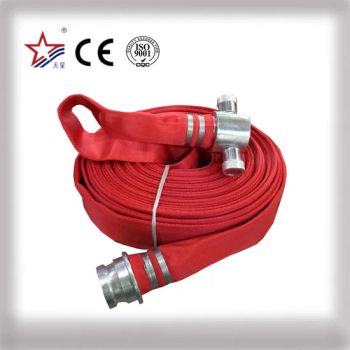 DN50/DN65/DN80, PVC Canvas Fire Fighting Hoses with a Pressure Range of 8 to 20 Bar - Quanzhou Sanxing Fire-Fighting Equipment Co., Ltd. - China