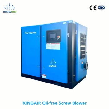High Efficiency 11kw 0.4bar Oil-Free Screw Blower for Industrial Use - Shanghai Kingair Industrial Co., Ltd - China
