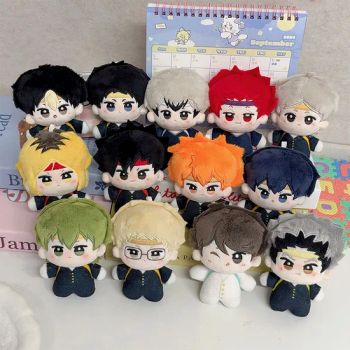 10cm Cute Nunu Body Key Chains Stuffed Dolls Haikyuu Hinata Shoyo Oikawa Tooru Tobio Stuffed Anime Plush Toy Pendant - Yiwu Animestar Import and Export Co., Ltd - China