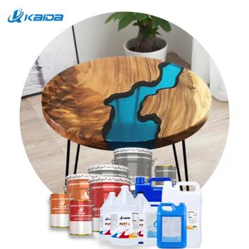 Epoxy Resin Ab Glue for Wood River Table and Furniture Crystal Ab Glue Epoxy Resin Adhesives - Tianjin Kaida Science and Technology Co., Ltd. - China