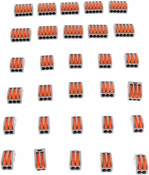Electrical Connectors . PCT 213 Amp 30A Brand AR Color Good Current 230V Type PCB Mount Wire Gauge 2.5 Mm Current Rating - AR Industries - India