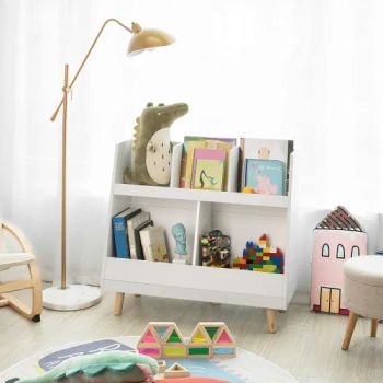 Children′ S Furniture Toys Books Storage Cabinet Solid Wood Legs - Qingdao Inurda Furniture Co., Ltd. - China