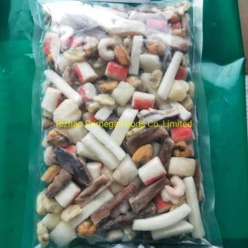 Good Quality Custom Frozen Seafood Mix Squid Rings, Shrimp, Mussel Meats, Crab Sticks - Rizhao Primega Foods Co.,Limited - China