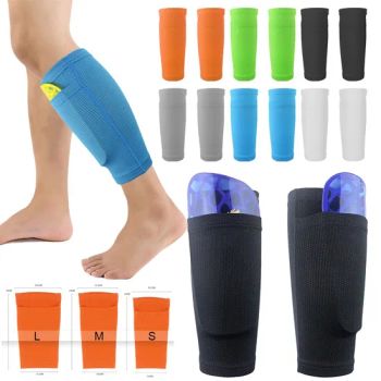 Breathable Kids Boys Men Sports Shinpads Soccer Shin Pads Cover Instep Socks Leg Guard Sleeves Football Shin Holder - Foshan Youyan Clothing Co., Ltd. - China