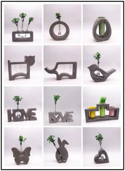 Cement Garden Vase for Plant MOQ720 Xiamen L/C T/T Usage for Plant Port: Xiamen, China Min. Order: 720 Pieces Payment Terms: L/C, T/T - Xiamen Allskill Industry Co., Ltd - China