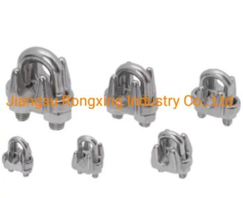 5/16" Type 304 or 316 Stainless Steel Cast Wire Rope Clip, Bag of 50 - Yancheng Rongxing Rope Making Co., Ltd. - China