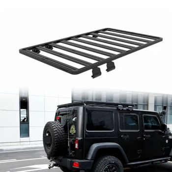 Aluminum 4X4 Luggage Carrier Basket Car Roof Racks for Jeep Wrangler Jk Accessories - Qingdao Donrex Co., Ltd. - China