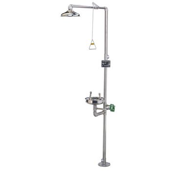 Stainless Steel Emergency Safety Shower and Eye Wash - Bose Bengal Enterprises - India