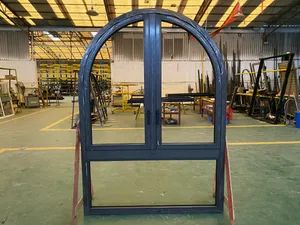 Aluminum Glass Curved/ Arch Doors Windows/ Aluminum Bay and Bow Window - Qingyuan Sinogar Metal Co., Ltd. - China