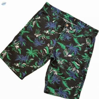 Cotton Printed Short Summer Wear Half Pant Texture Breathable Pattern Type Plain Material Cotton Twill Performance Quick -  S Creation  - India