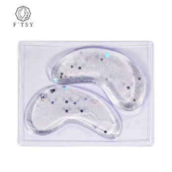 Custom Logo Label Anti Wrinkle Remove Fine Lines Collagen Star Sparkles Glitter Gel Eyes Care Mask - Guangzhou Shiruoni Cosmetics Co., Ltd. - China