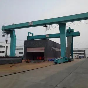 Industrial Workshop Equipment Installation High Capacity Single Girder/Beam Gantry/Portal Crane - Henan Nucrane Machinery Co.,Ltd. - China