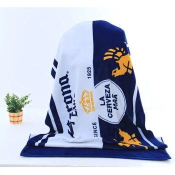 Wholesale Custom Beach Sports Towel High Quality Thickener for Reactive Dyes Printing Designer Beach Towel - Jinzhou city Jingxin Textile Co., Ltd - China