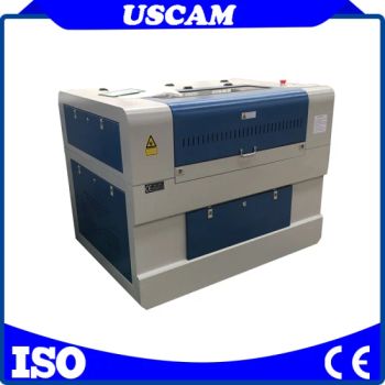 6040 6090 Two Heads CO2 Laser Engraver High Speed Laser Cutting Machine for Digital Textile Printing Wedding Card - Jinan Uscam Machinery Co., Ltd. - China