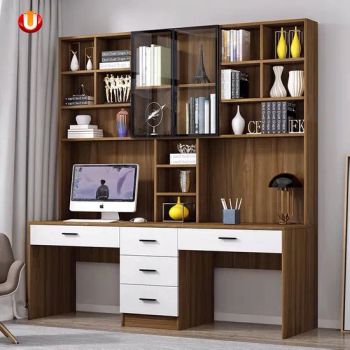 Modern Book Shelf Study Table Wooden Study Table with Child Adult Use - ULINK FURNITURE GROUP LIMITED - China