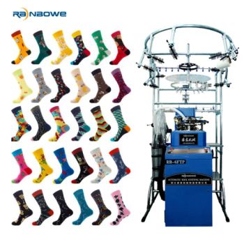 Good Quality Automatic Sock Knitting Machines Socks Machine to Manufacture Stockings - Shaoxing Rainbowe Machinery Co., Ltd. - China