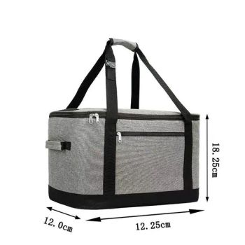 Portable Camping Tableware Tote Bag with Adjustable Strap Use Food Color Gray MOQ 500PCS Origin China Pattern Solid Type - Ningbo Haishu Qianbo Trading Co., Ltd. - China